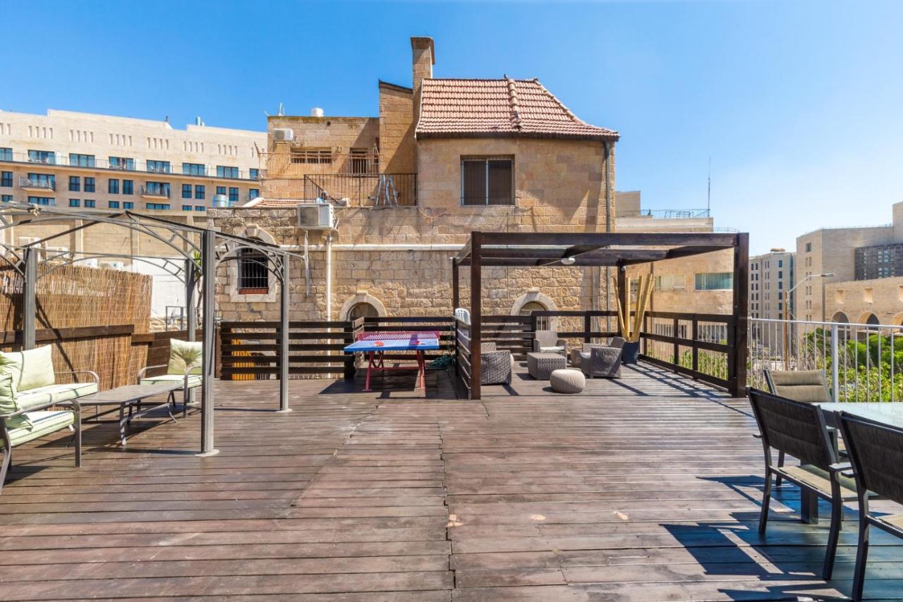 Villa Private House 5 Bdr In Mamilla Up To 12 People ! Jerusalem Exterior foto